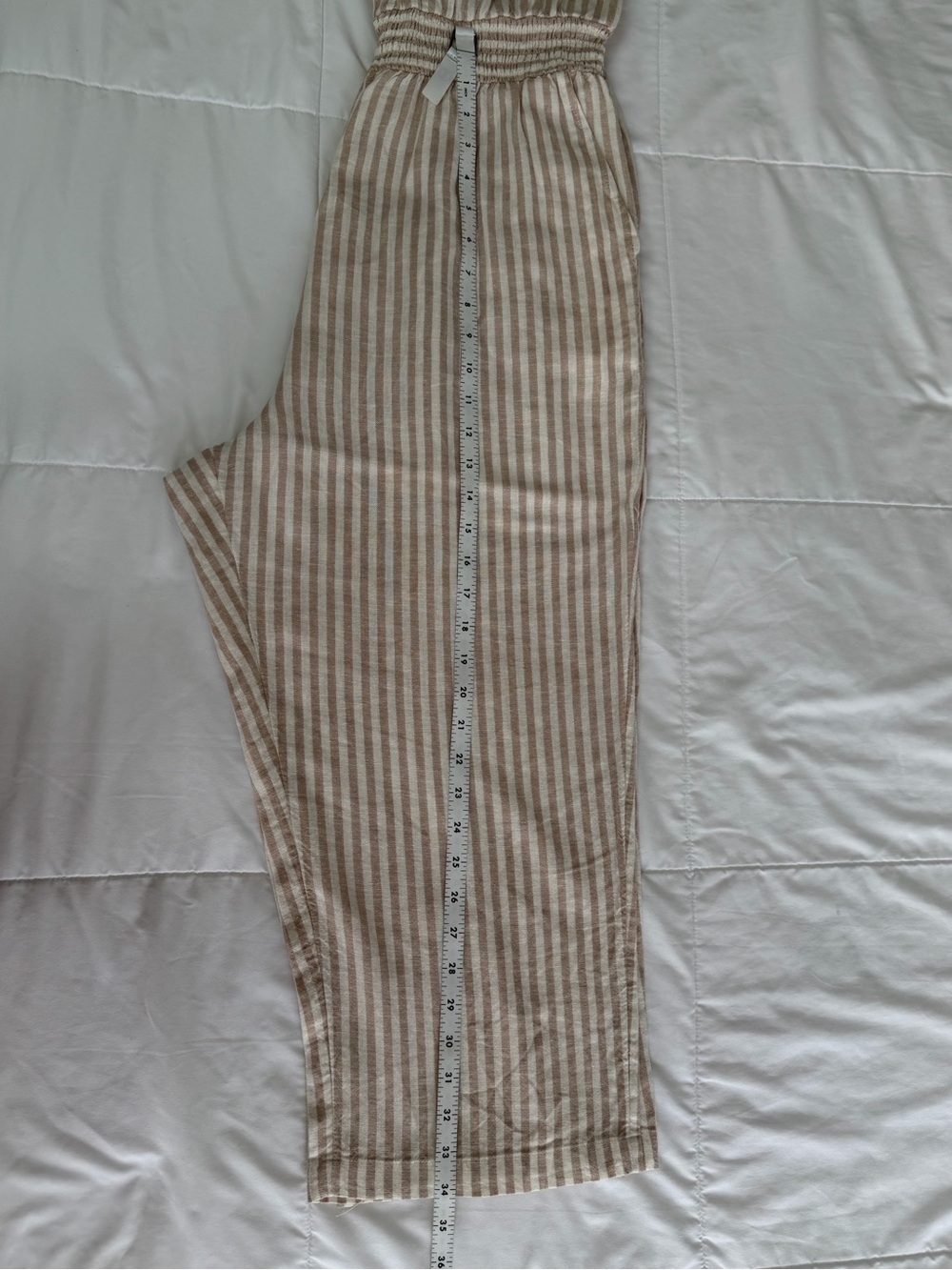 a new day Linen-Blend Women’s jumpsuits, Women’s Size Large - Picture 9 of 11